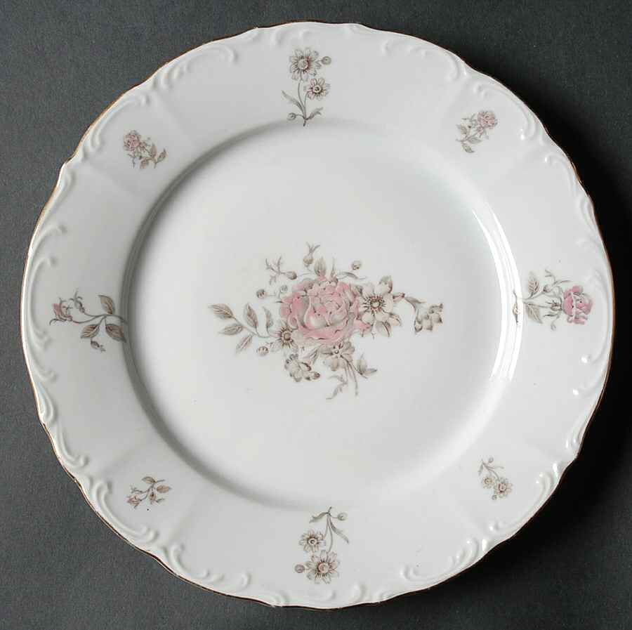 Maria (Embossed Scroll Edge) Salad Plate by Bohemia Ceramic Works-1