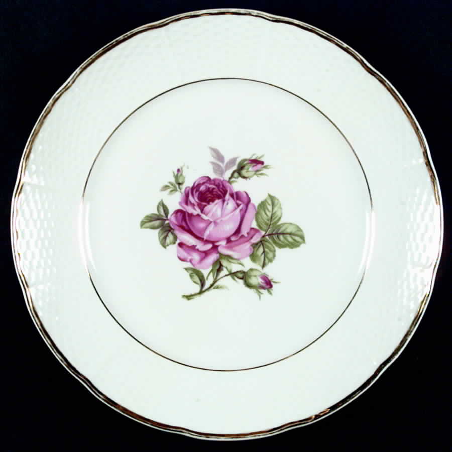 Mel Rose Dinner Plate by Bohemia Ceramic Works-1
