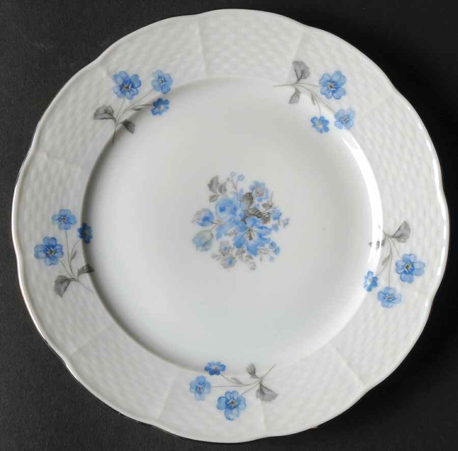 Rhineland (Basketweave) Bread & Butter Plate by Bohemia Ceramic Works-1