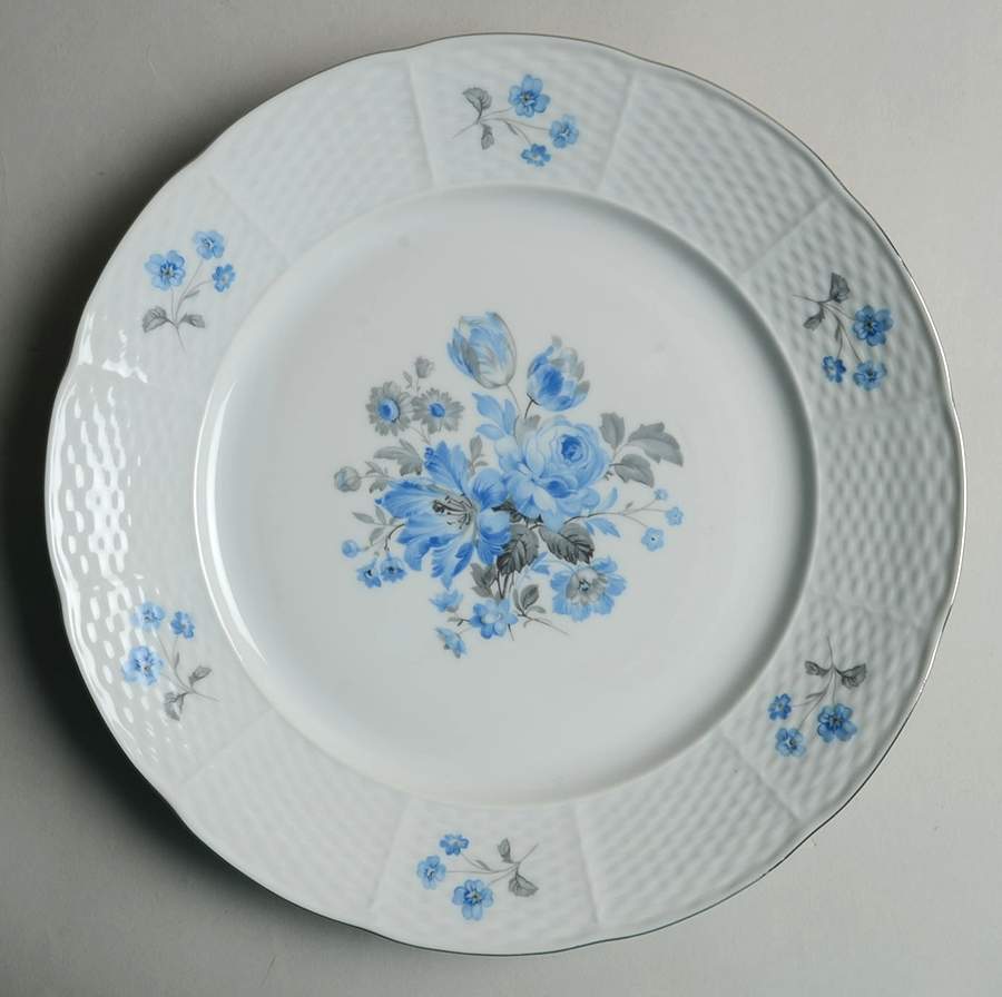 Rhineland (Basketweave) Dinner Plate by Bohemia Ceramic Works-1