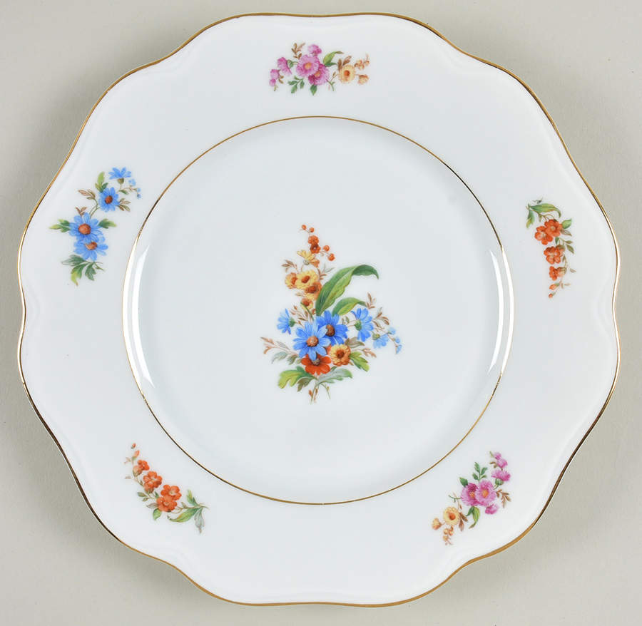 Rhoda Luncheon Plate by Bohemia Ceramic Works-1