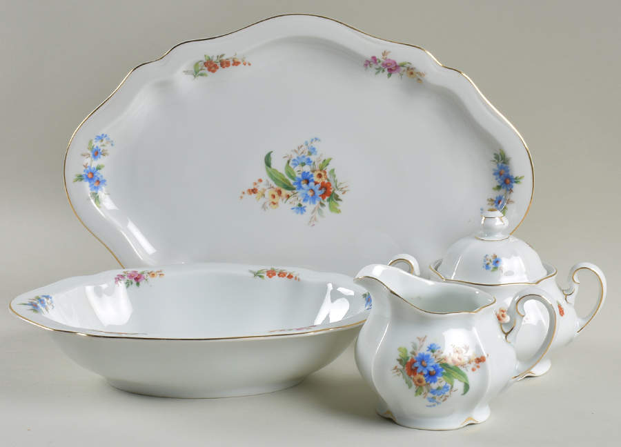 Rhoda 5 Piece Hostess Set by Bohemia Ceramic Works-1