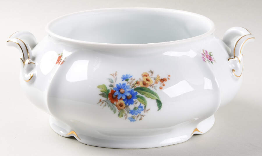 Rhoda Round Vegetable No Lid by Bohemia Ceramic Works-1
