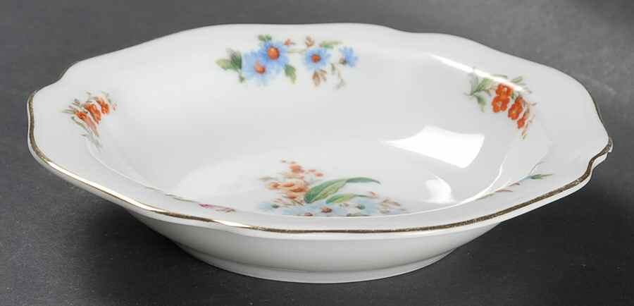 Rhoda Rim Fruit/Dessert (Sauce) Bowl by Bohemia Ceramic Works-1