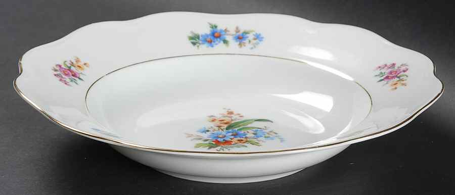 Rhoda Rim Soup Bowl by Bohemia Ceramic Works-1