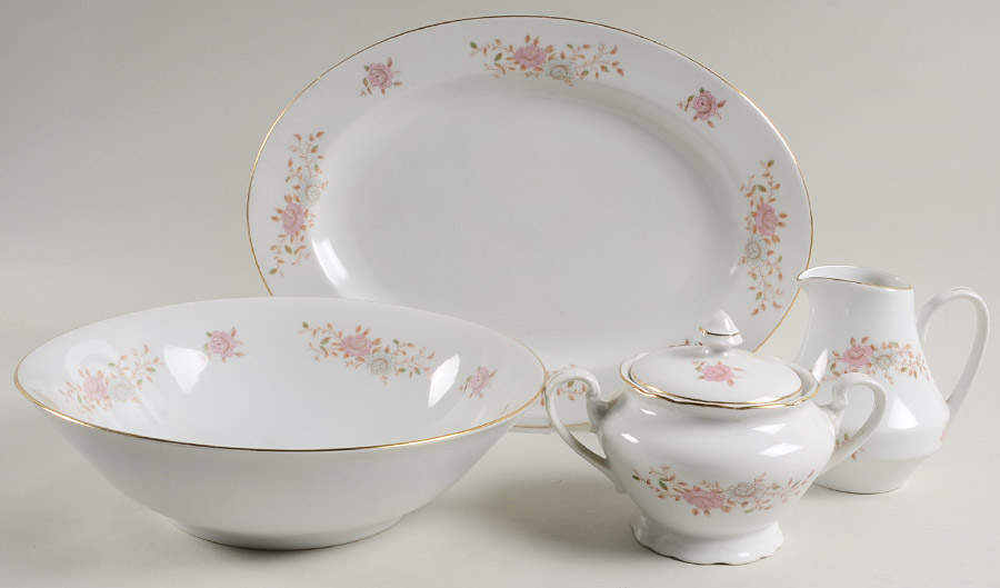 Roslynda 5 Piece Hostess Set by Bohemia Ceramic Works-1