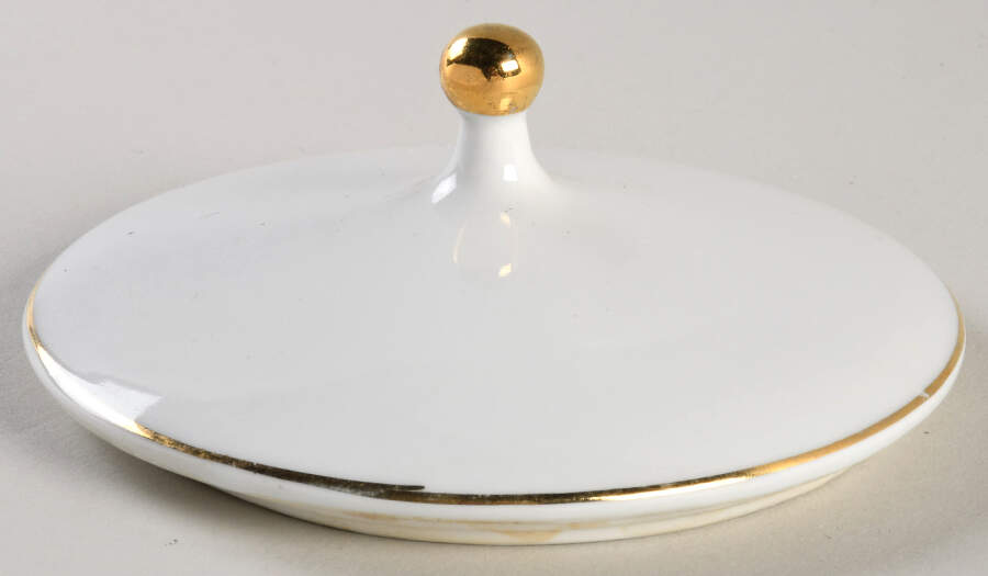Roslynda Lid for Sugar Bowl by Bohemia Ceramic Works-1