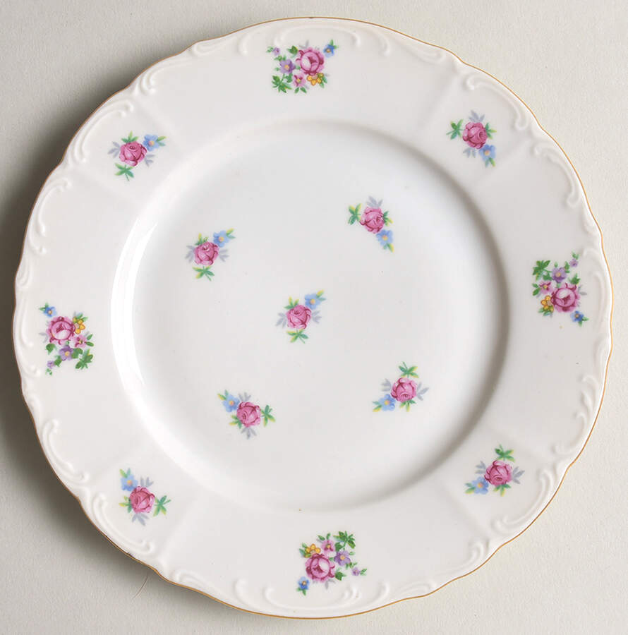Springtime Bread & Butter Plate by Bohemia Ceramic Works-1