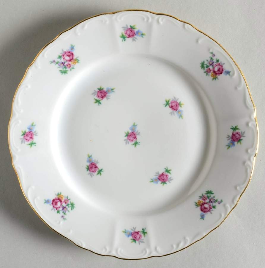 Springtime Dessert/Pie Plate by Bohemia Ceramic Works-1