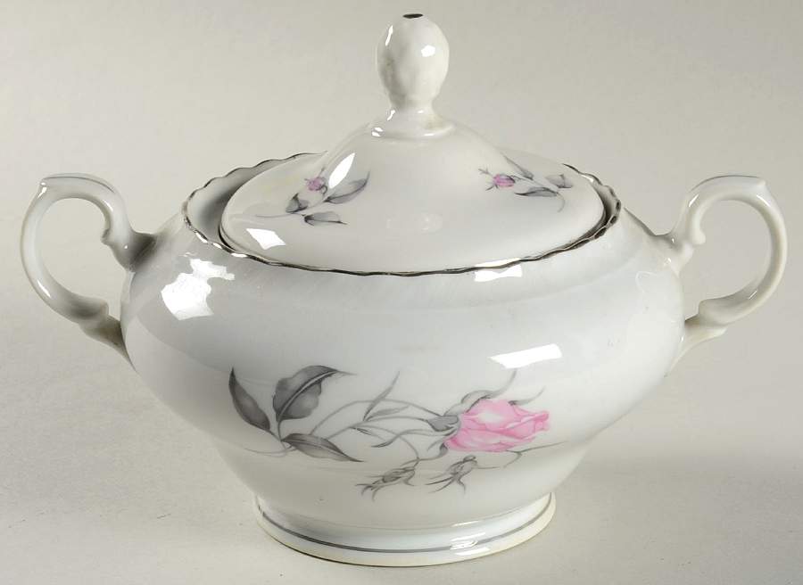 Theresa Sugar Bowl & Lid by Bohemia Ceramic Works-1