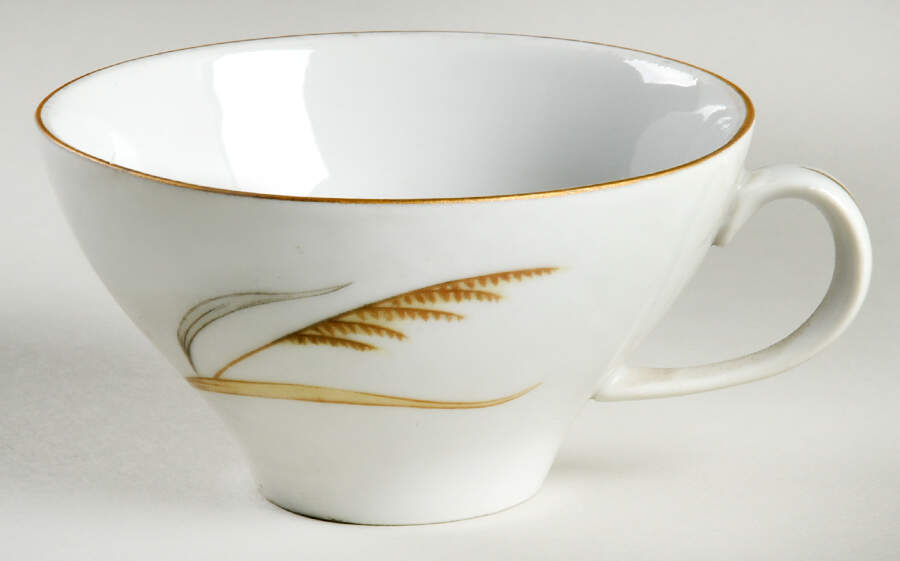Wheatfield Flat Cup by Bohemia Ceramic Works-1