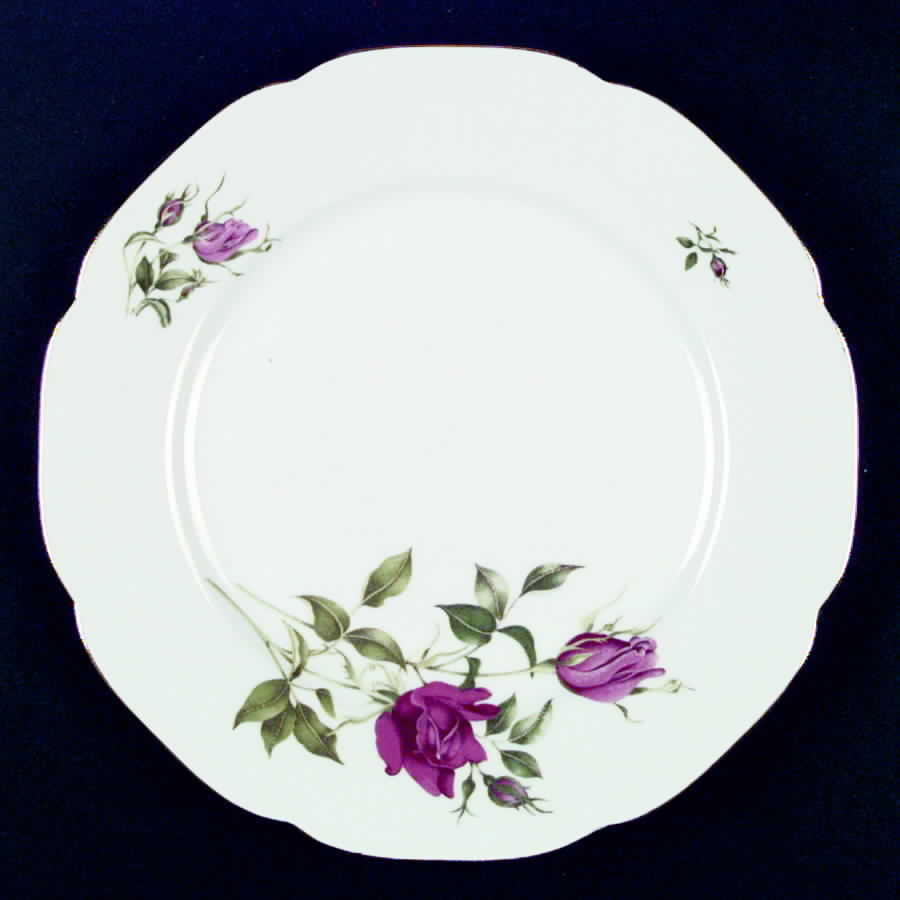 Wild Rose Dinner Plate by Bohemia Ceramic Works-1