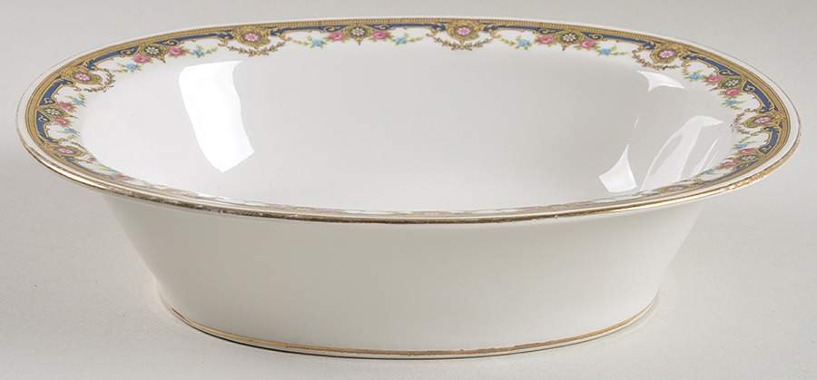 BOJ1 9" Oval Vegetable Bowl by Jean Boyer (Limoges)-1