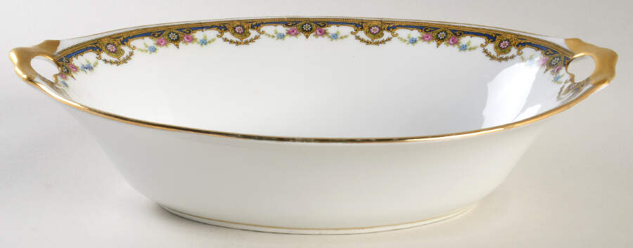 BOJ1 10" Oval Vegetable Bowl by Jean Boyer (Limoges)-1