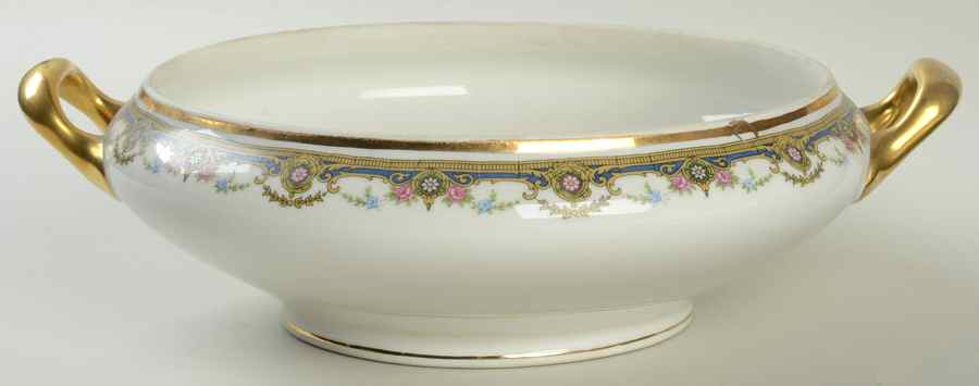 BOJ1 Round Vegetable No Lid by Jean Boyer (Limoges)-1