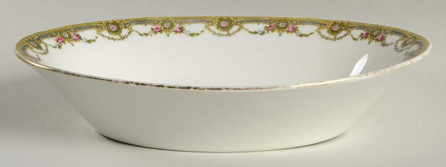 BOJ1 9" Oval Vegetable Bowl by Jean Boyer (Limoges)-1