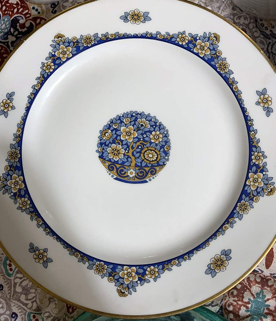 BOJ10 Dinner Plate by Jean Boyer (Limoges)-1