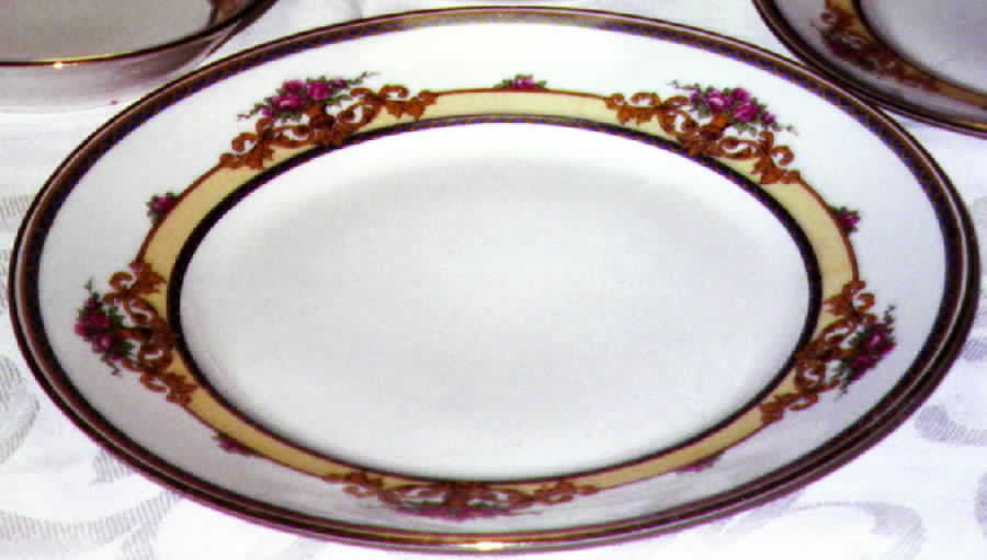 BOJ11 Dinner Plate by Jean Boyer (Limoges)-1