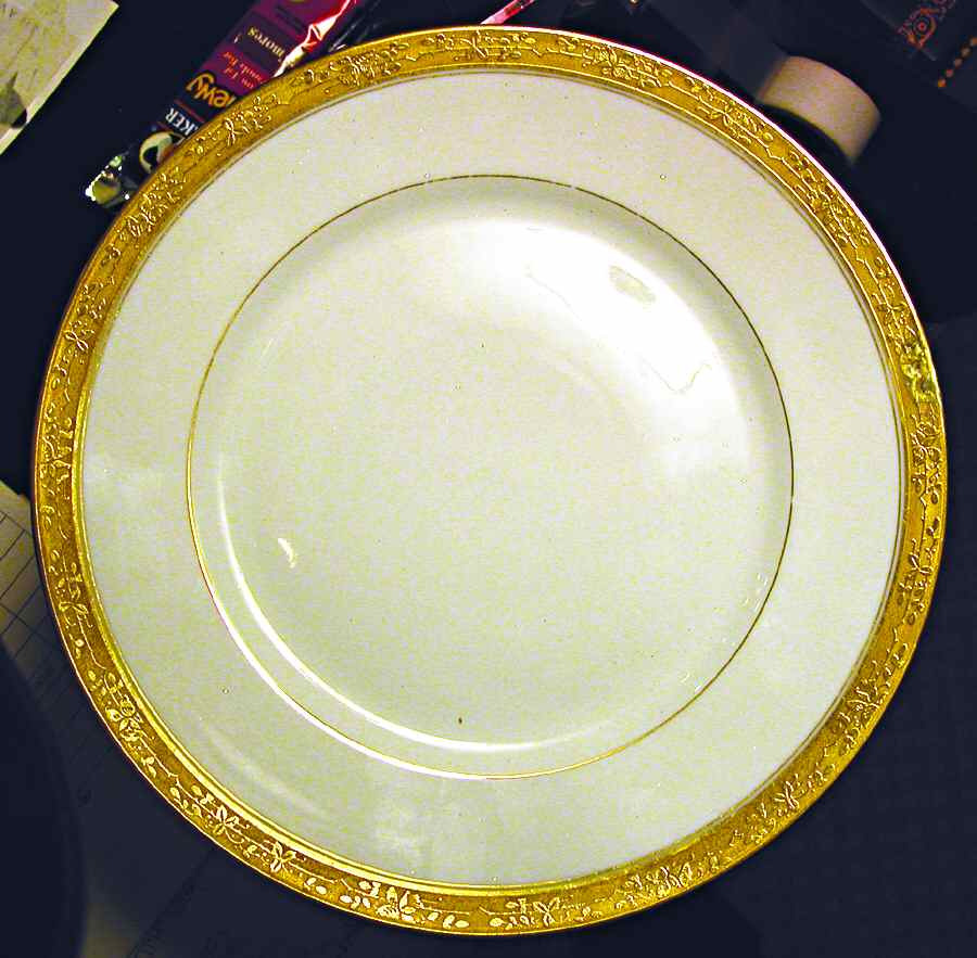BOJ13 Dinner Plate by Jean Boyer (Limoges)-1