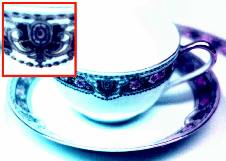 BOJ16 Footed Cup & Saucer Set by Jean Boyer (Limoges)-1