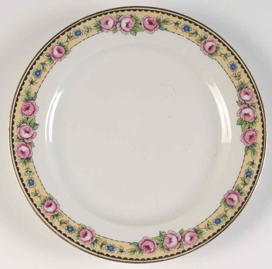 BOJ17 Bread & Butter Plate by Jean Boyer (Limoges)-1