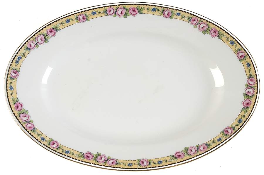 BOJ17 11" Oval Serving Platter by Jean Boyer (Limoges)-1
