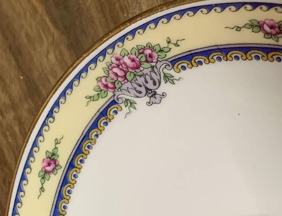 BOJ6 Flat Cream Soup Bowl by Jean Boyer (Limoges)-1