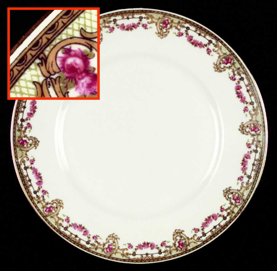 BOJ20 Dinner Plate by Jean Boyer (Limoges)-1
