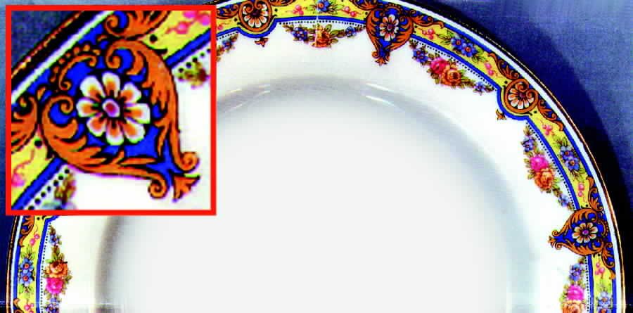 BOJ21 Luncheon Plate by Jean Boyer (Limoges)-1