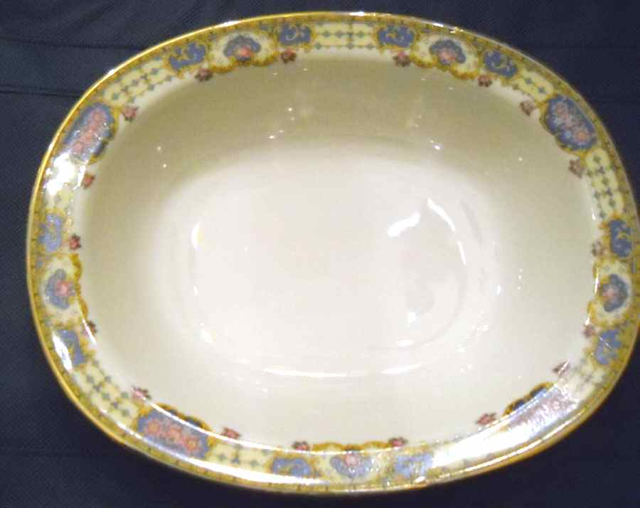 BOJ3 9" Oval Vegetable Bowl by Jean Boyer (Limoges)-1