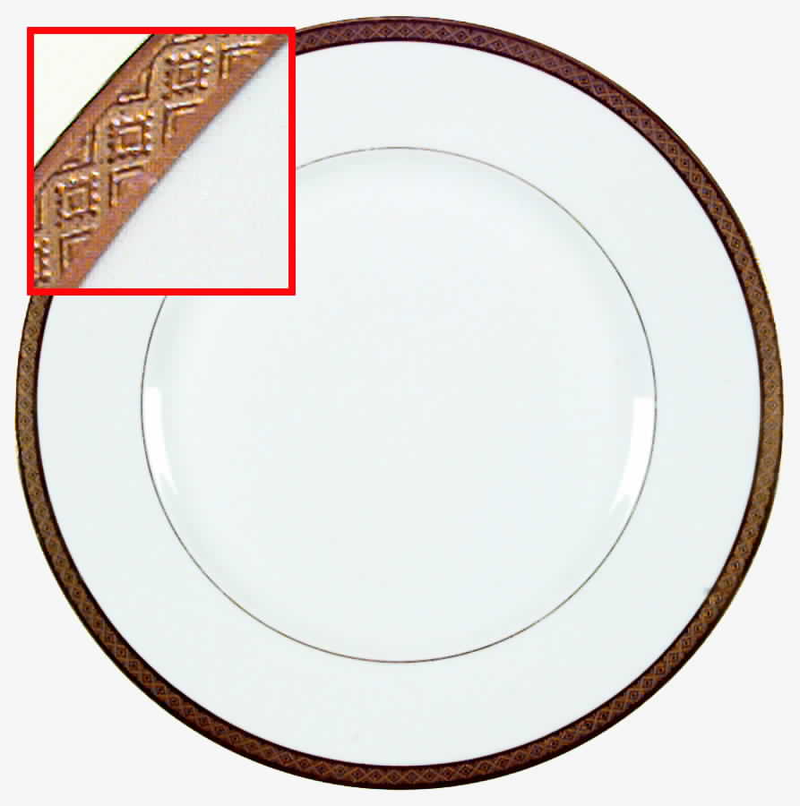 BOJ5 Dinner Plate by Jean Boyer (Limoges)-1