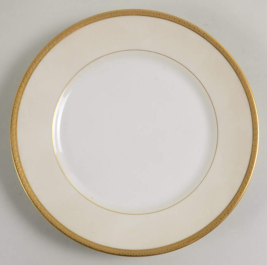 Ivy Luncheon Plate by Jean Boyer (Limoges)-1