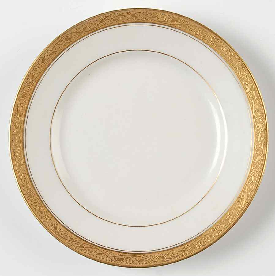 Ivy Bread & Butter Plate by Jean Boyer (Limoges)-1