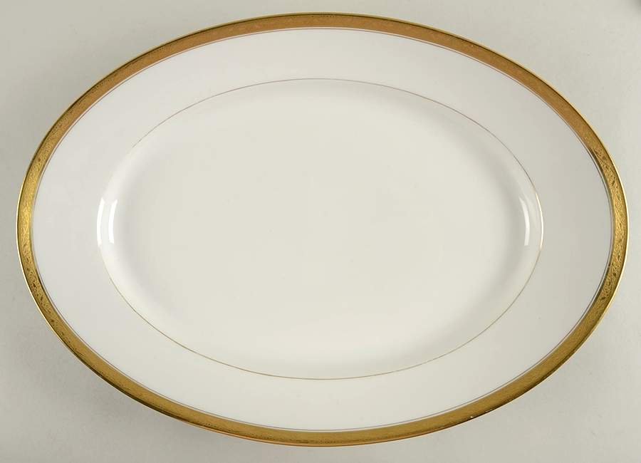 Ivy 17" Oval Serving Platter by Jean Boyer (Limoges)-1