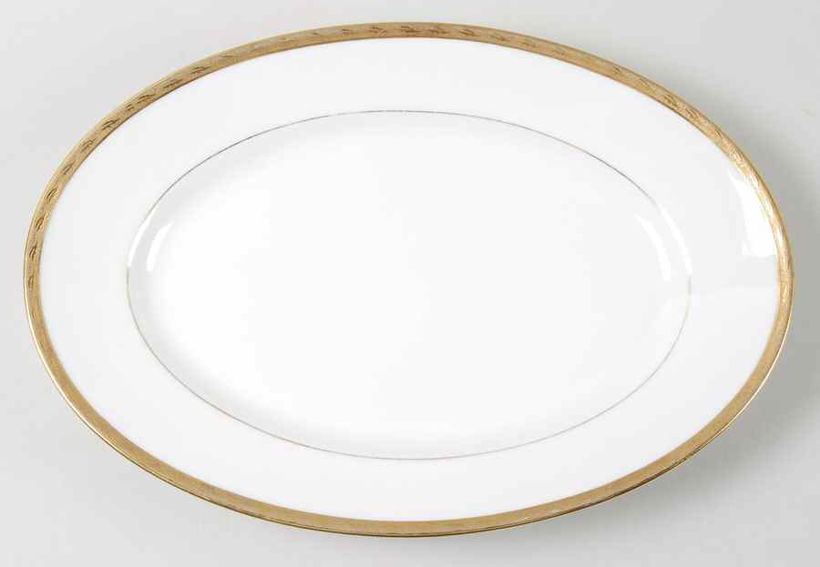 Laurel 13" Oval Serving Platter by Jean Boyer (Limoges)-1