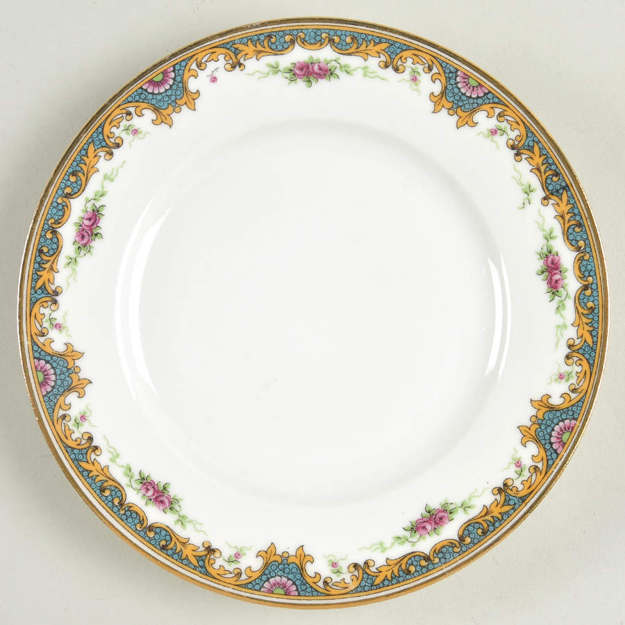 Lucie Bread & Butter Plate by Jean Boyer (Limoges)-1