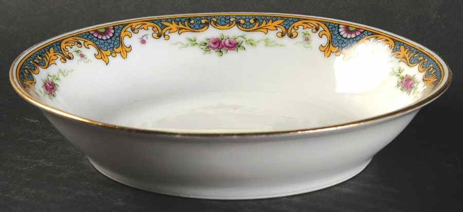 Lucie Fruit/Dessert (Sauce) Bowl by Jean Boyer (Limoges)-1