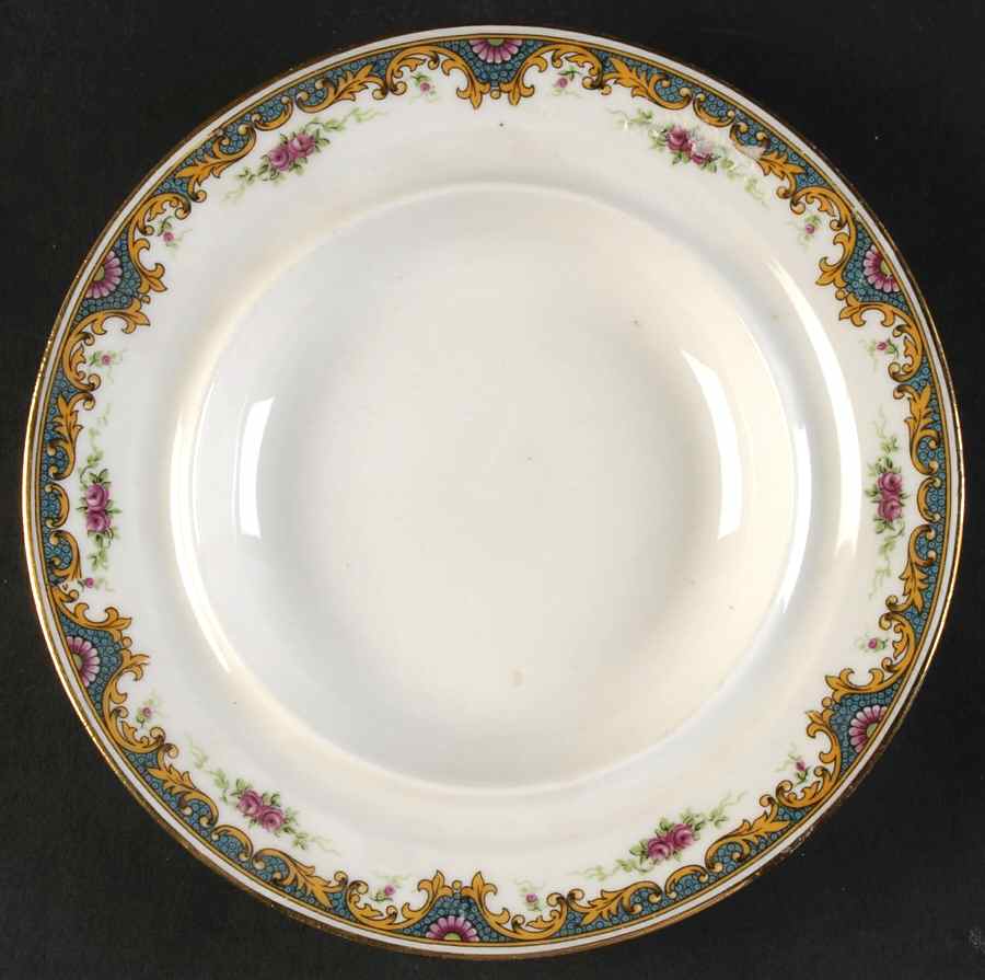 Lucie Round Butter No Lid by Jean Boyer (Limoges)-1