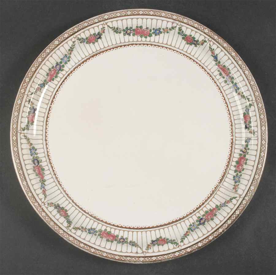 9852 12" Chop Plate (Round Platter) by Booths-1