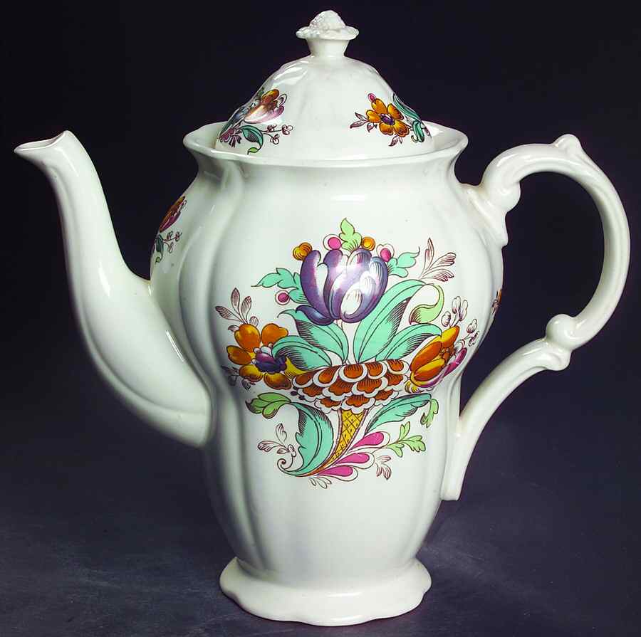 Bayonne Coffee Pot & Lid by Booths-1