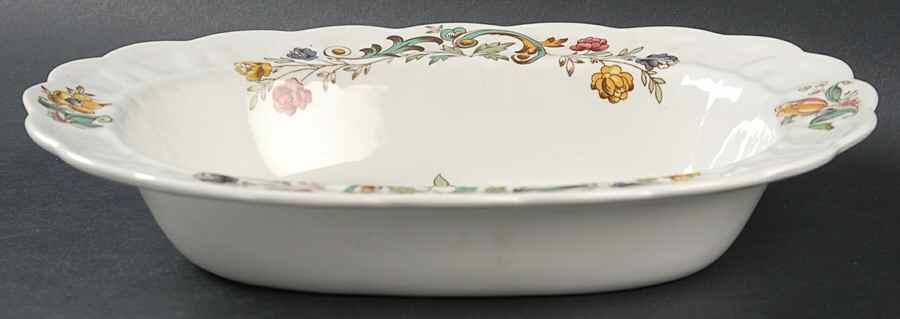 Bayonne 10" Oval Vegetable Bowl by Booths-1
