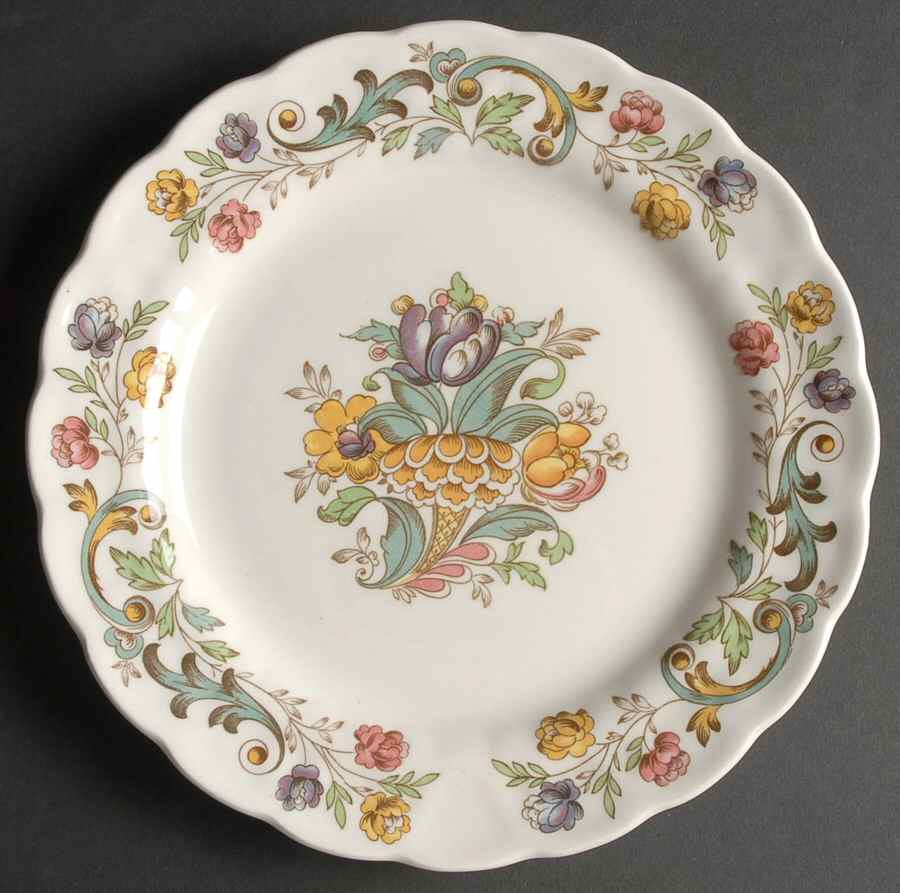 Bayonne Salad Plate by Booths-1