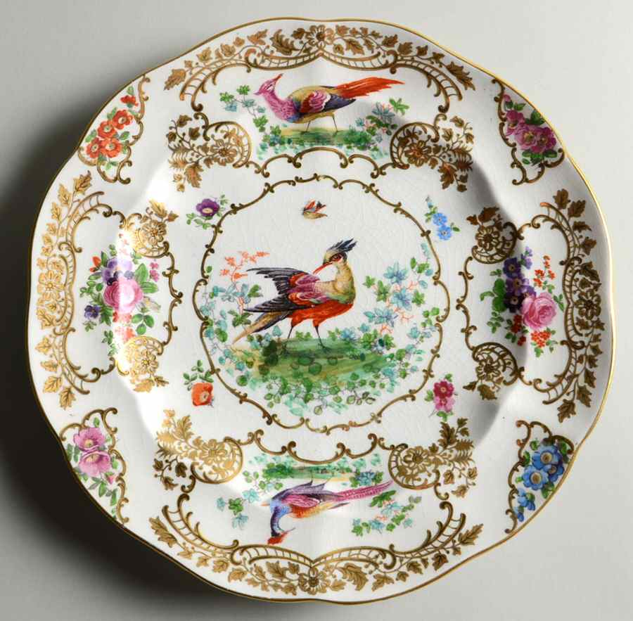 Chelsea Birds Luncheon Plate by Booths-1
