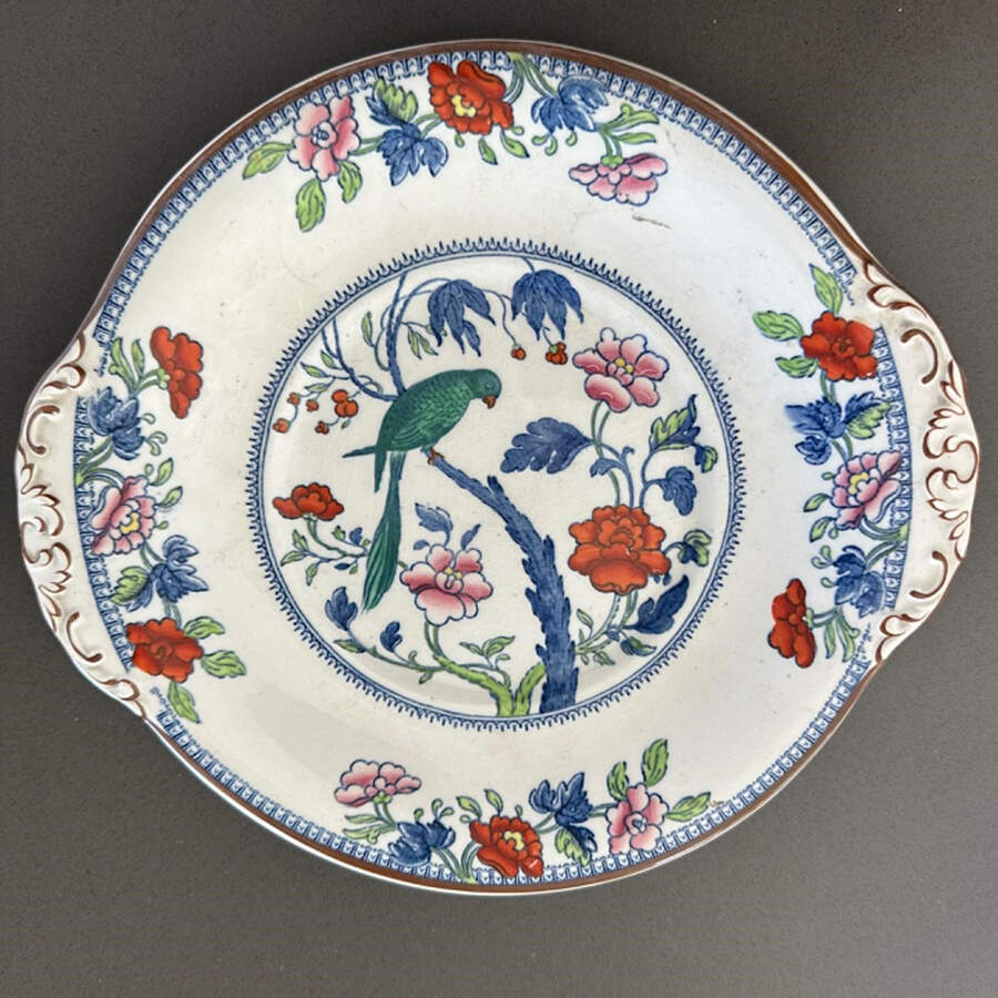 7547 Handled Cake Plate by Booths-1