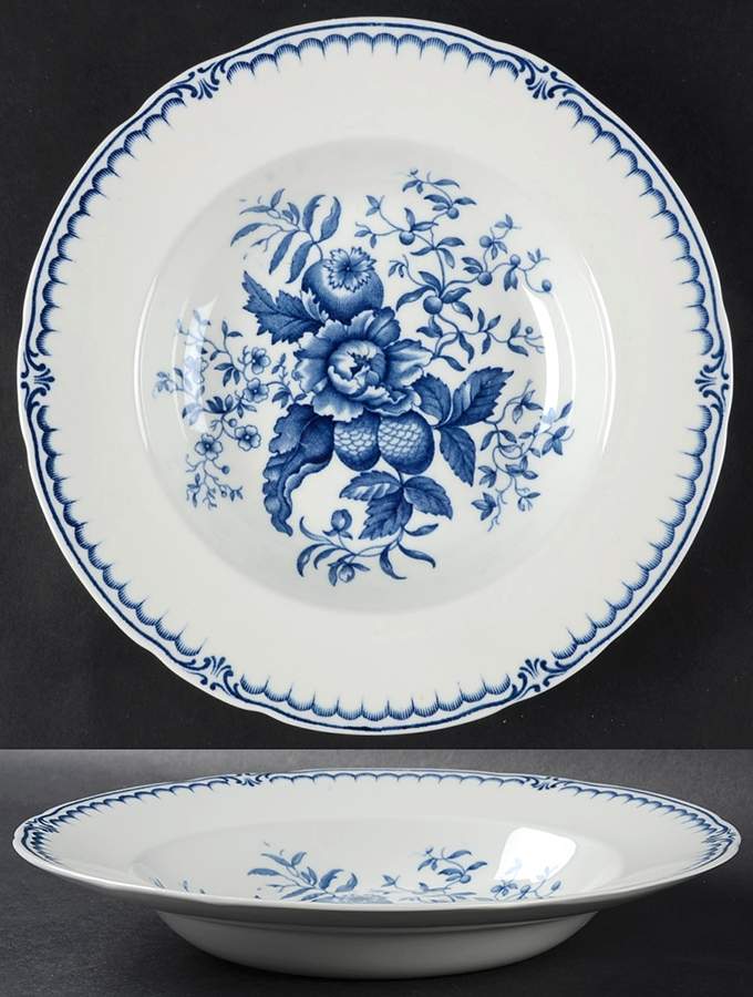 BOO9 Large Rim Soup Bowl by Booths-1