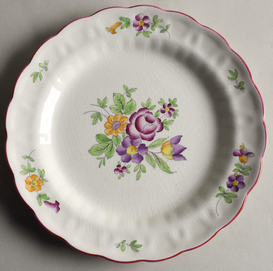 Caroline Luncheon Plate by Booths-1