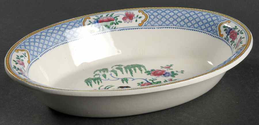 Chester 10" Oval Vegetable Bowl by Booths-1