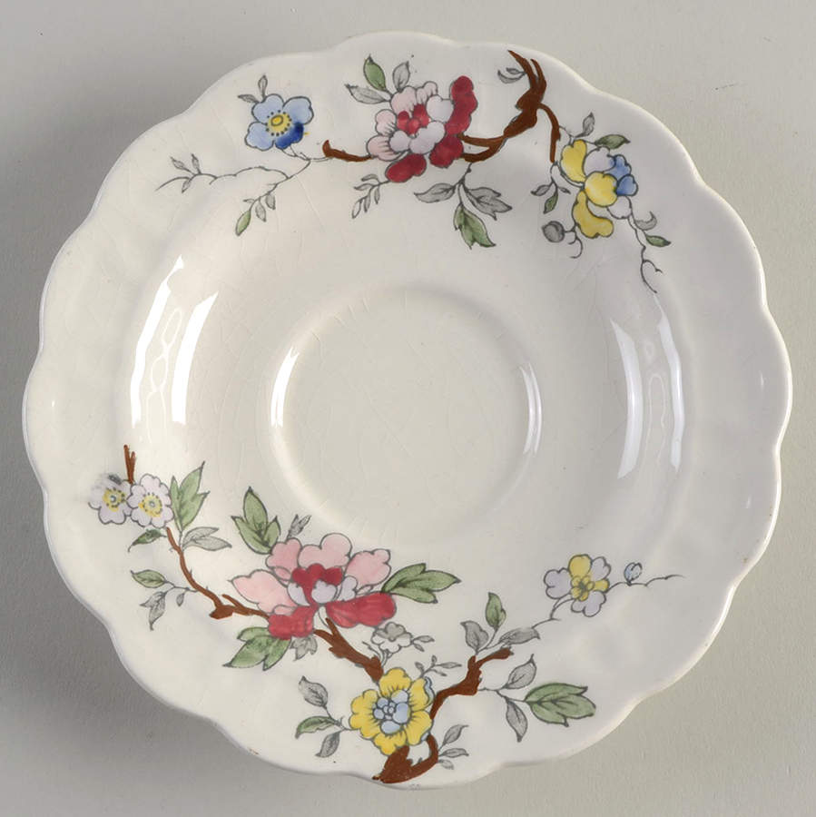 Chinese Tree Saucer for Oversized Cup by Booths-1