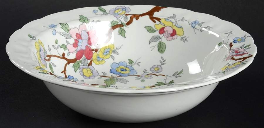 Chinese Tree 8" Round Vegetable Bowl by Booths-1