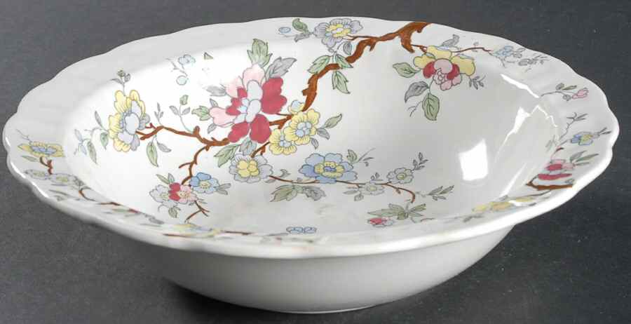 Chinese Tree 8" Round Vegetable Bowl by Booths-1